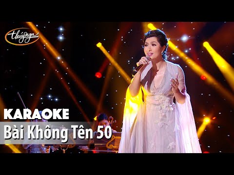 Karaoke | Bài Không Tên 50 (Nguyễn Hồng Nhung)