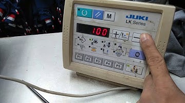 Chuyển đổi điện tử từ bọ sang đính cúc máy JuKi LK 1903ASS