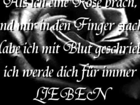 Ich liebe und vermisse dich so sehr