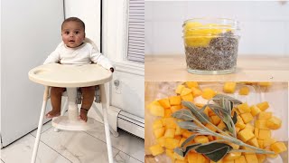 How I meal prep for my 6 month old baby | Baby food ideas