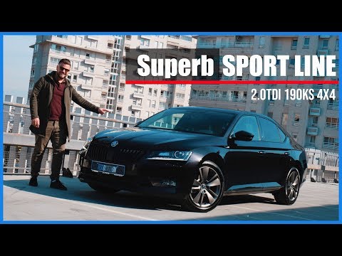 Superb SPORT LINE ///2.0 TDI 190ks 4x4 DSG