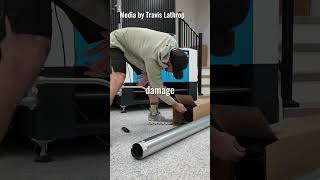 CHECK FOR DAMAGE! #shorts #dustcollection #dustcollector #dust #woodworking #madeinusa #usamade #usa
