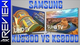 SAMSUNG 70″ 6300 Series – 4K Ultra HD Smart LED TV – 2160p, 120MR (Model#: UN70KU6300) Samsung 8000 vs 6300 - (HDR vs 4K) - LED TV - 4K HDR Review