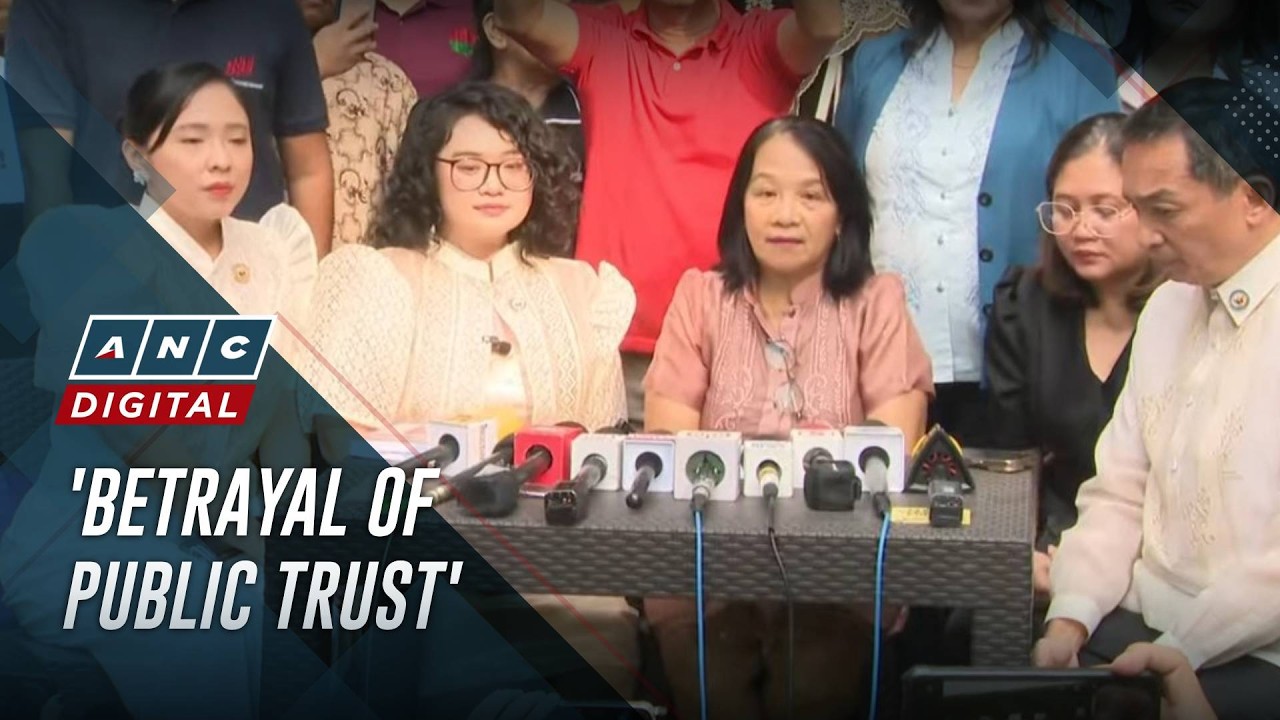 Ex-lawmaker explains betrayal of public trust in impeach rap vs Marcos | ANC