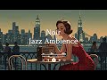 Lonely Cafe Jazz ☕ Noir Ambience for Late Night Thinking