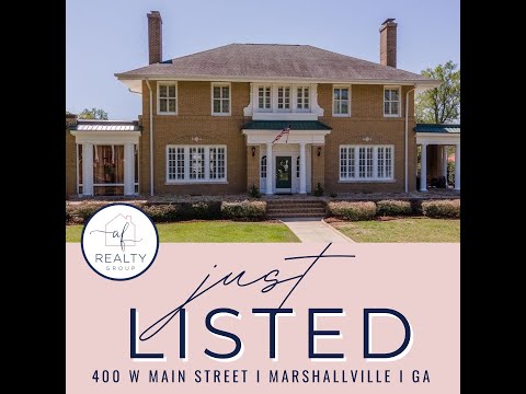 400 Main Street W., Marshallville, GA home video tour