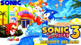 Мульт TAS Sonic 3 Resort Island Speedrun as Sonic Tails