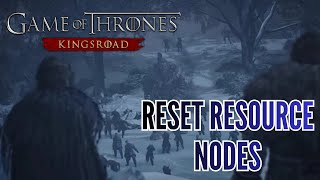 How to Reset Resource Nodes in Game of Thrones 2026? screenshot 3