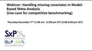 Handling missing covariates in model-based meta-analysis Use-case for competitive benchmarking