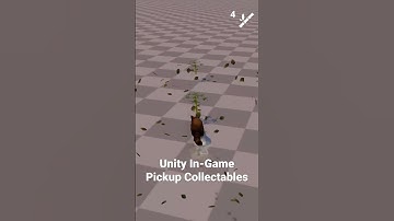 Unity In Game Pickup Collectibles #indiedeveloper #madewithunity #gamedev  #Shorts