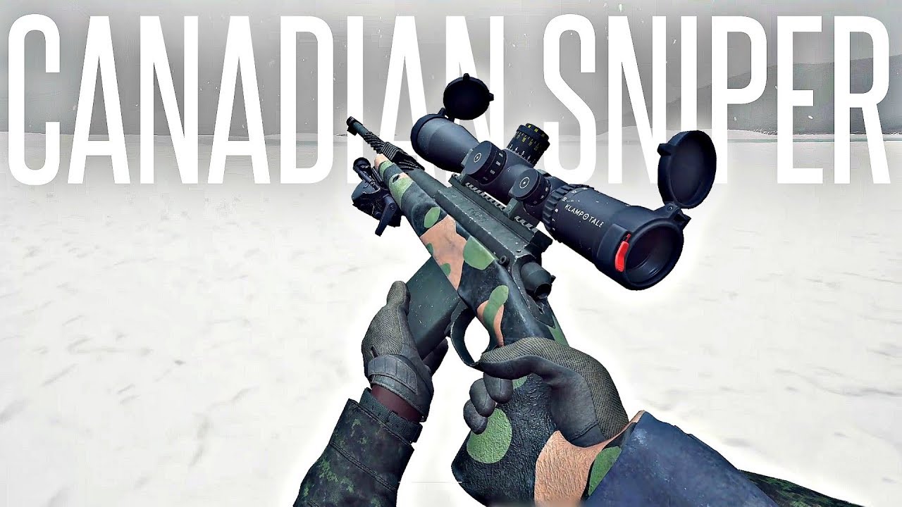 CANADIAN TIMBERWOLF SNIPER! - Squad 40 vs 40 Sniper Gameplay