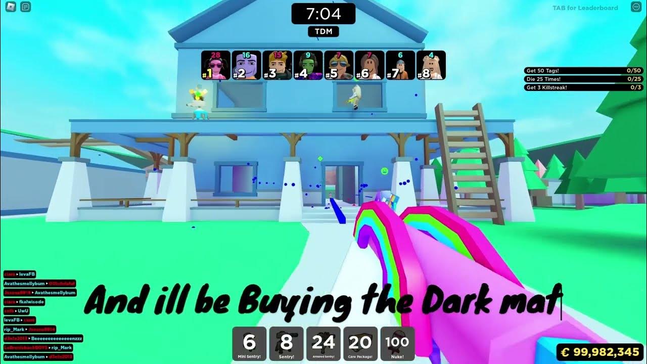 FINALLY HITTING 100 MIL CREDITS !! Big paintball Roblox YouTube