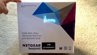 Netgear ReadyNAS RN10211D 1TB Personal Cloud Storage 11-11-14