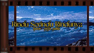 Rindu Serindu Rindunya - Spoon | cover Syiffa Syahla | Lirik Lagu