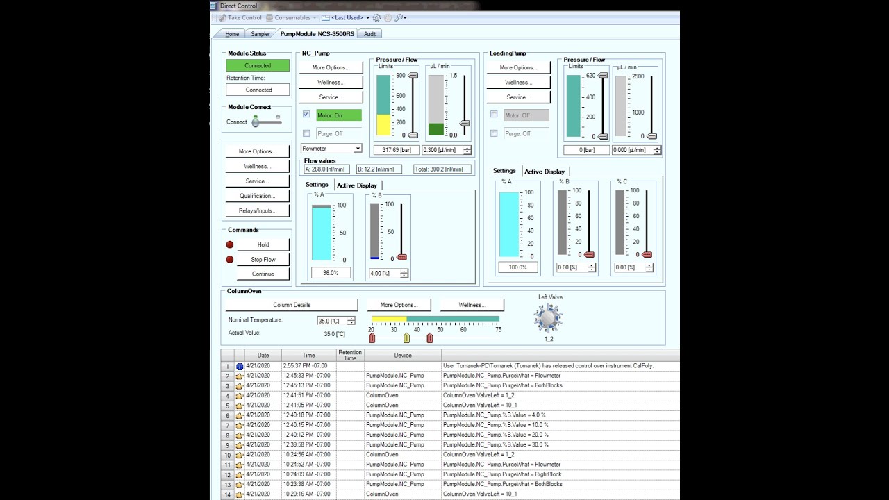 Operating the Ultimate 3000 in XCalibur YouTube