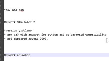 Start Up Network Simulator 2 #04- Introduction To NS2 And NAM
