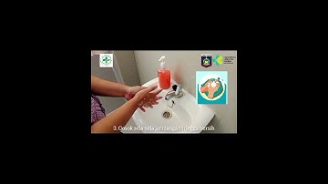 6 langkah cuci tangan #phbs