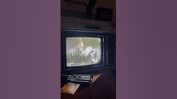 Five Nights at Freddy’s on a CRT TV #fnaf #crt #tv #fivenightsatfreddys