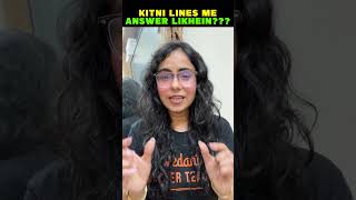 How Many Lines to Write? 📝 | Answer Writing Secrets & Top Exam Tips | Bhumika Ma’am