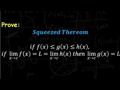 Delta Epsilon Therom PROOF OF SQUEEZED THEOREM| Using epsilon-Delta definition | Real ...