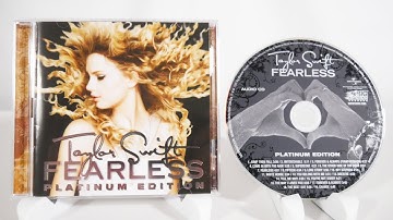 Taylor Swift - Fearless (Platinum Edition) CD Unboxing