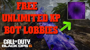 COD BO6: FREE BOT LOBBIES DARK MATTER AND XP LOBBIES BLACK OPS 6