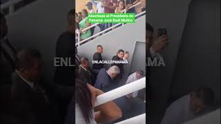 Abuchean A José Raúl Mulino En El Hipódromo Presidente Remón