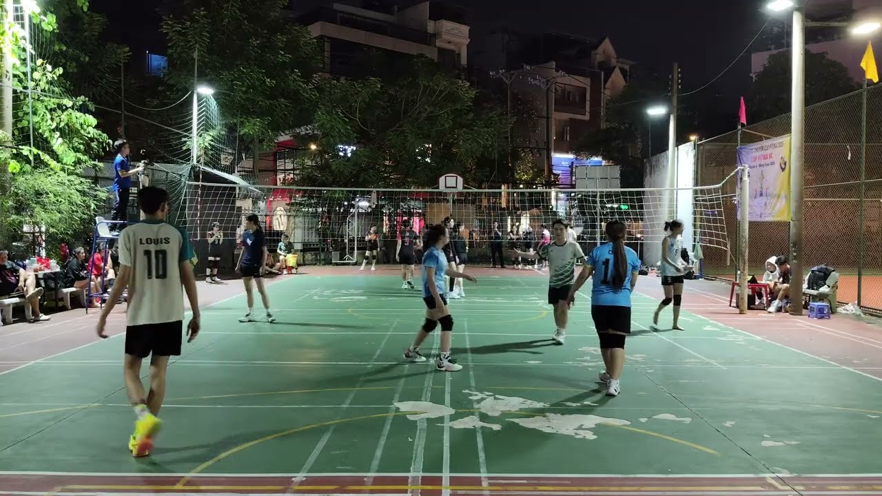 GIẢI 6-6 NAM NỮ Team HOA LỬA 7 đối đầu Team FIRE UP | Quả Bóng Tròn 71