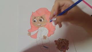 Bubble guppies molly doctor medic check up coloring pages