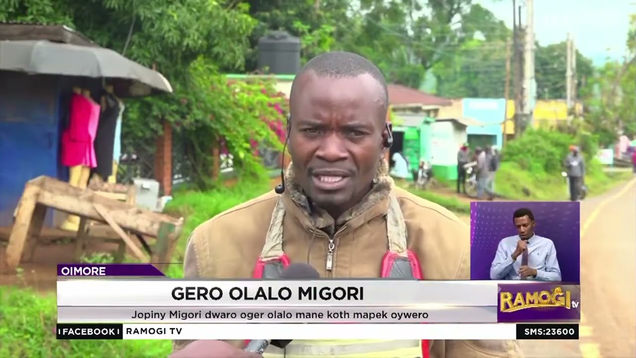 Jopiny ma Migori dwani ger olalo mane koth mapek oywero