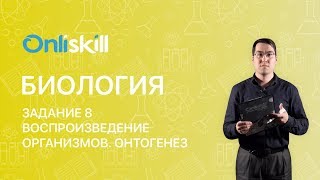 Биология ЕГЭ: Задание 8 Воспроизведение организмов. Онтогенез Биология ЕГЭ: Задание 8 Воспроизведение организмов. Онтогенез