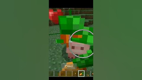 How To Ride A Pig In Minecraft | #minecraft #minecraftshorts #shorts #viralshorts #fyp #funny