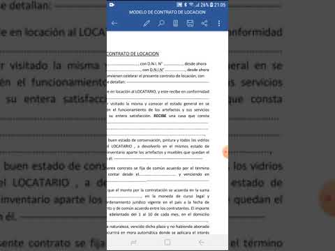 Contrato De Locacion 1