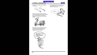 SYM 125 200 Service Manual PDF Download - Complete Repair Manual