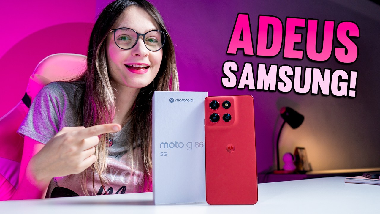 Moto G86 5G - O MELHOR da linha G em 2025? Primeiras Impressões!
