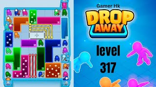 Drop Away level 317 very hard level Walkthrough Solution 