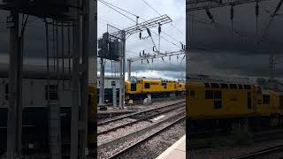 Class 97303 diesel multiple unit departing Wolverhampton