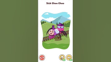 Sick choo choo Dop choo - delete puzzle level 13 #shorts#deletepuzzle #dop#dop2#dop #viral