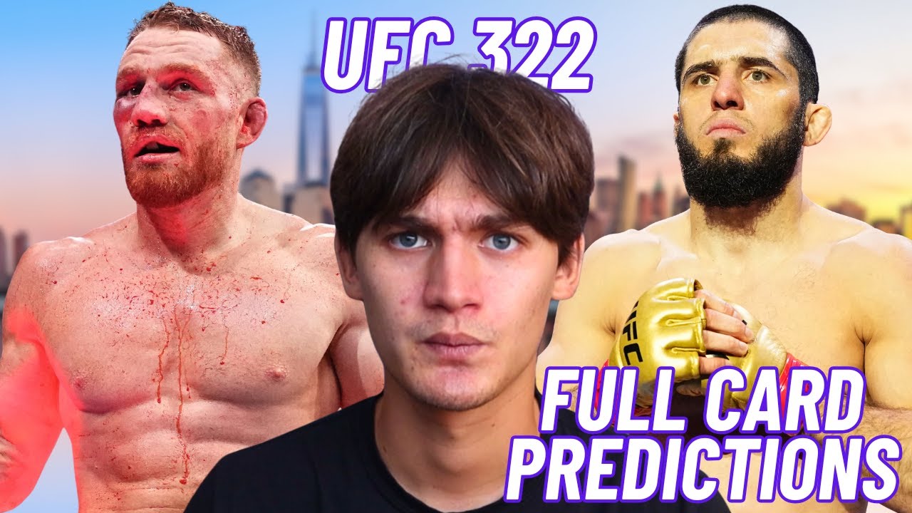UFC 322 Della Maddalena vs. Makhachev Full Card Predictions!