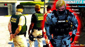 ME INFILTREI NA PM E TROLLEI GERAL COM MOD MENU! GTA ANTI-RP