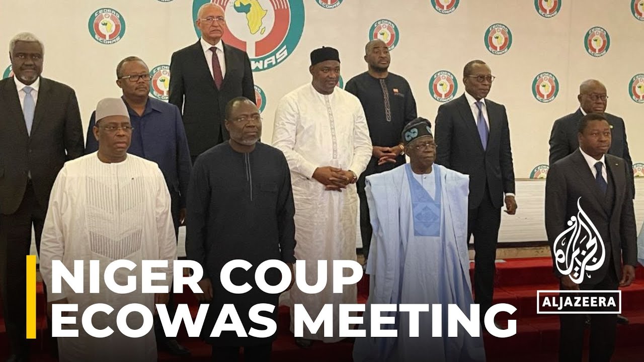 ⁣West African gov’ts give Niger coup leaders a week to cede power
