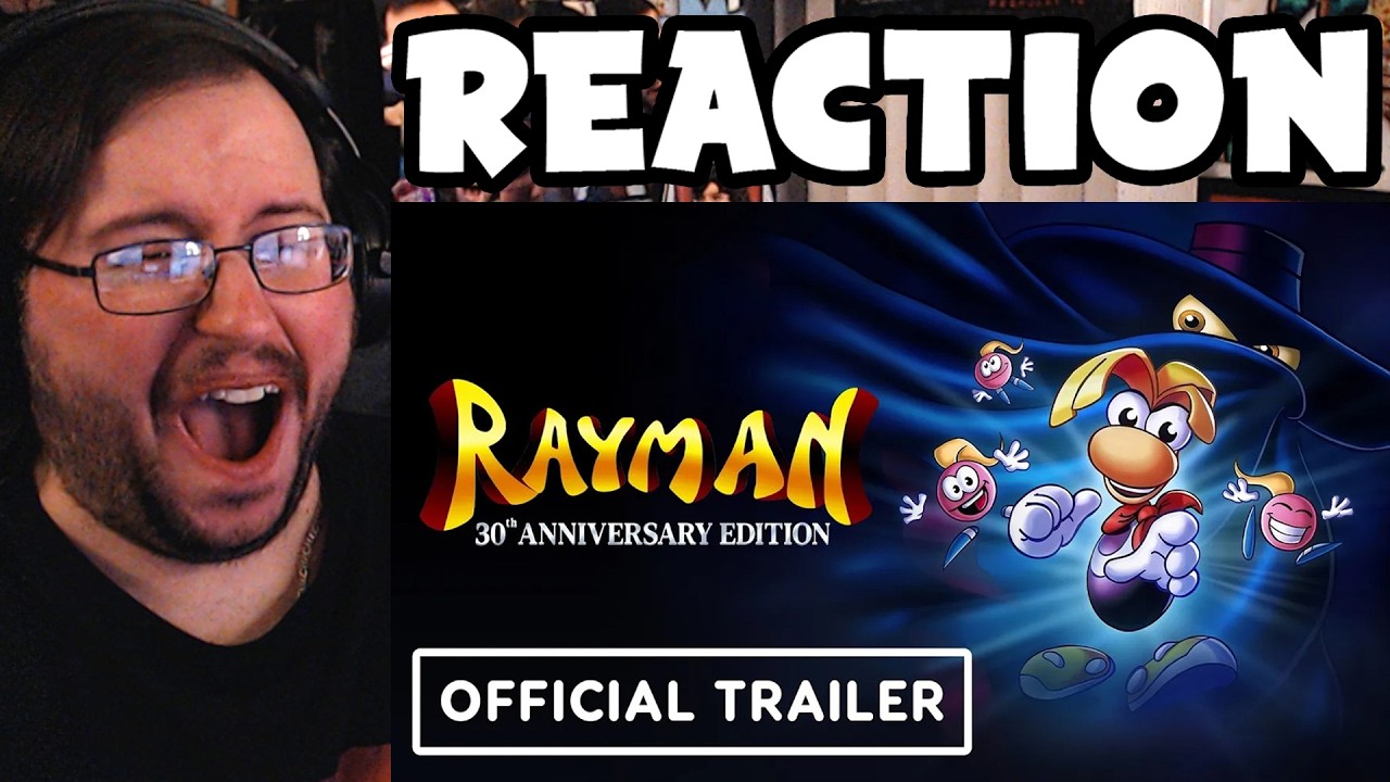 Gor's "Rayman: 30th Anniversary Edition Announcement Trailer" REACTION
