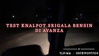 KNALPOT SRIGALA/Anjing Menjerit di mobil bensin avanza