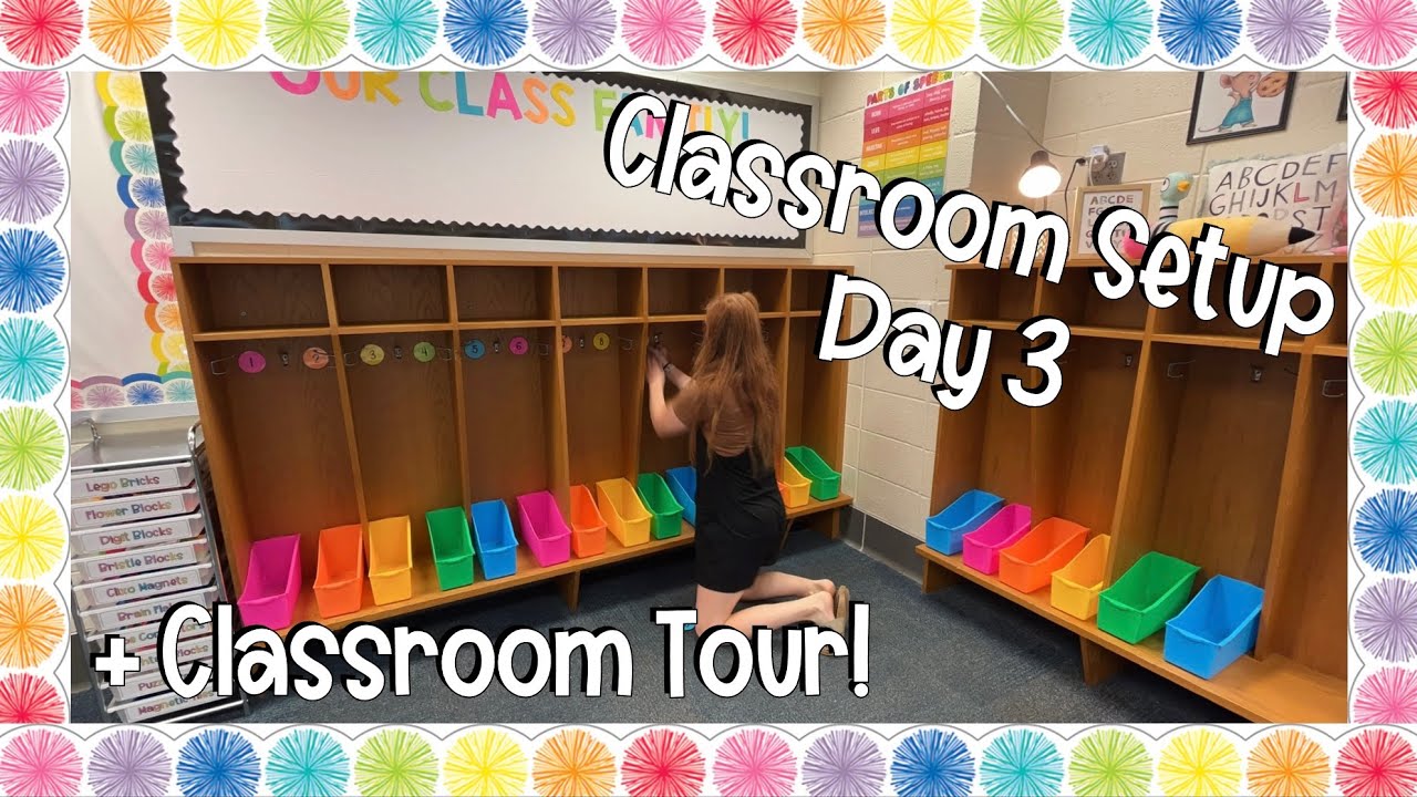 CLASSROOM SET-UP 2025 | Day 3 + CLASSROOM TOUR