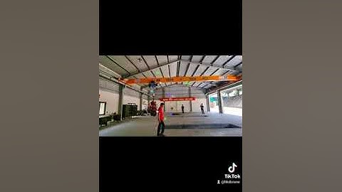 Video kiểm định cầu trục dầm đơn 2 tấn do HKD sản xuất và cung cấp