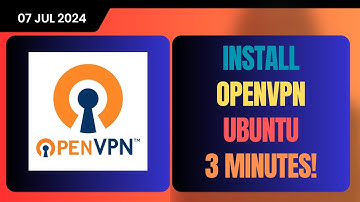 Install OPENVPN Server on Ubuntu in 3 Minutes!