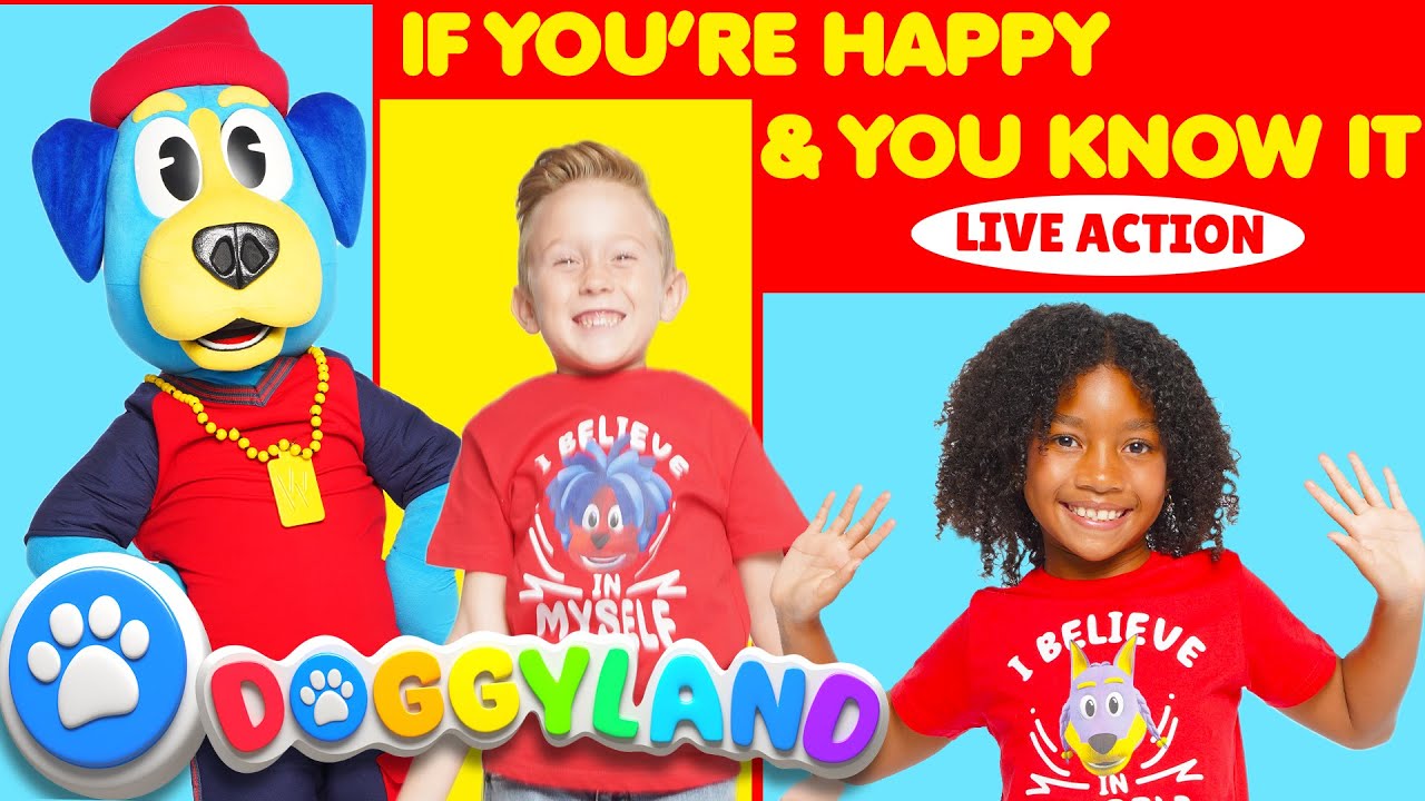 If You're Happy & You Know It | Doggyland Live Action | Kids Songs & Nursery Rhymes by Snoop Dogg