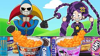 Poppy Playtime Chapter 5 Prototype Vs Lily Lovebraids Convenience Store Mukbang Animation Asmr