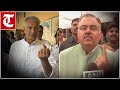 Sunil Jakhar votes in Abohar and Tarun Chugh in Amritsar