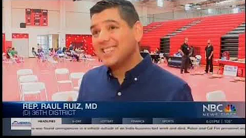 Dr. Ruiz Joins Local Medical Volunteers to Provide Services to the Community